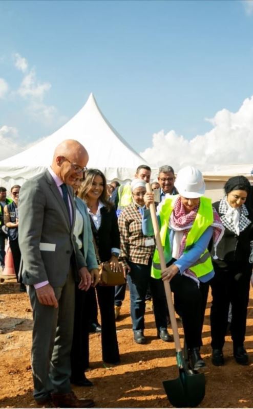 بدء أعمال إنشاء مدرسة النهضة في