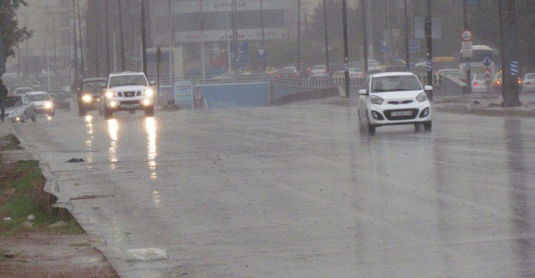 كميّات الأمطار المسجلة بالاردن خلال المنخفض