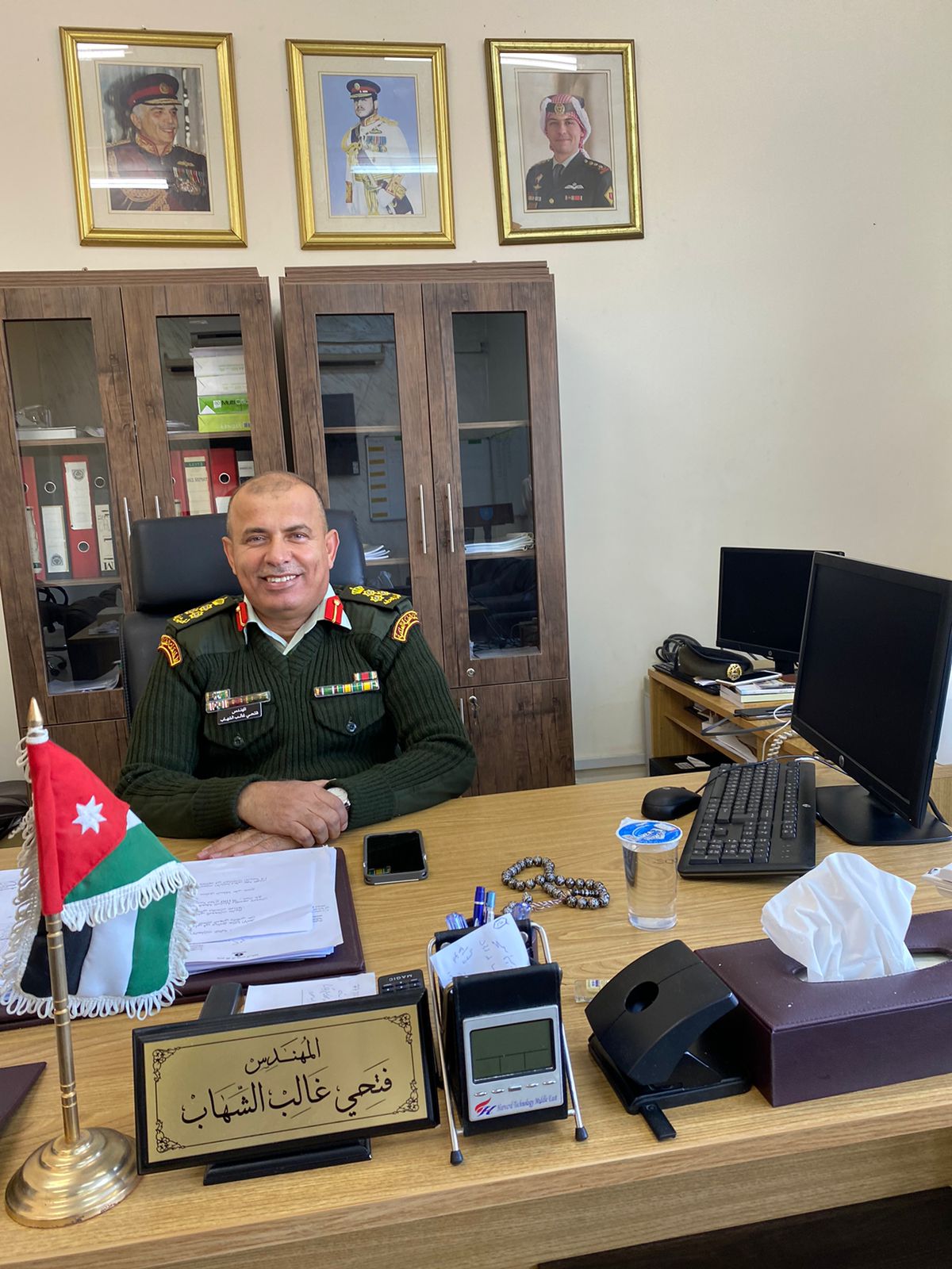 المختار محمد العلاوين يهنئ العميد فتحي