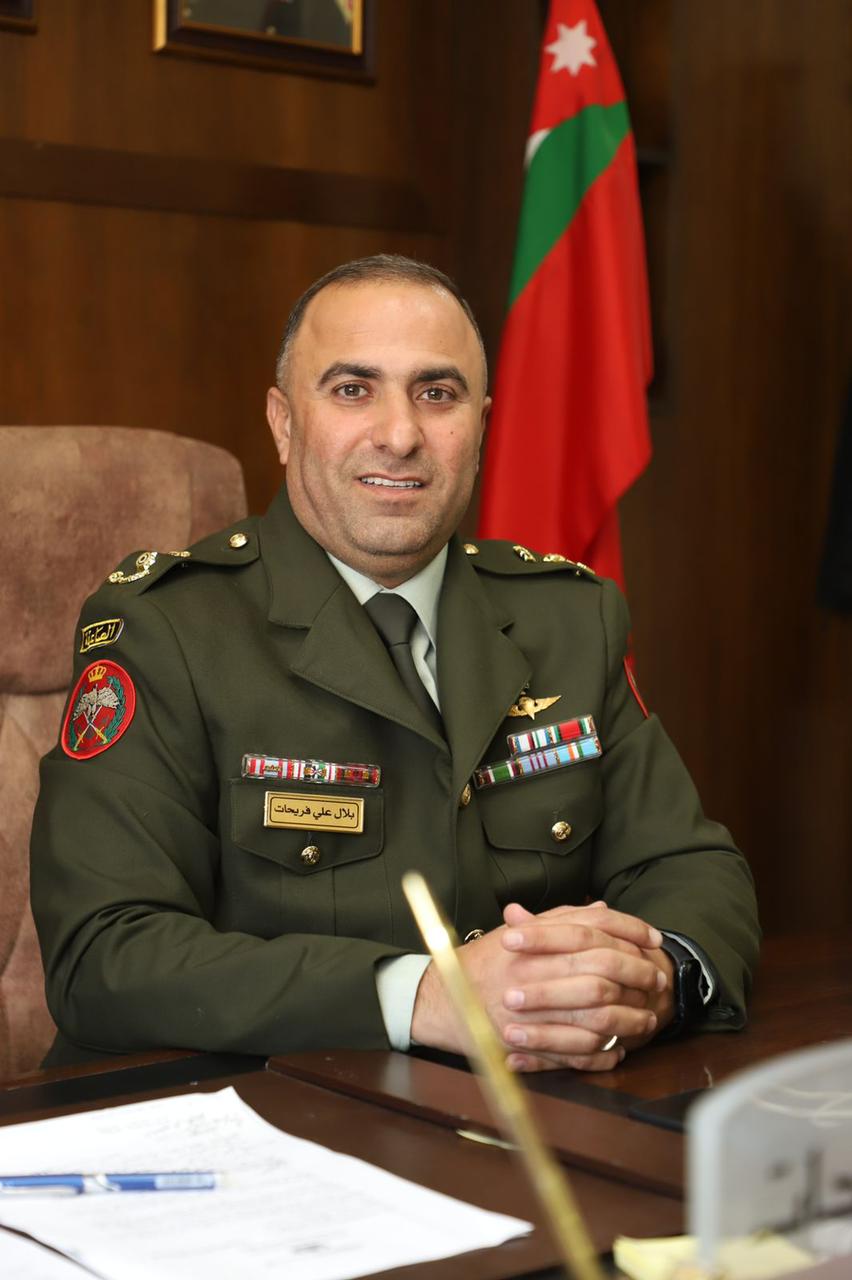 المقدم بلال الفريحات.. مبارك الارادة الملكية