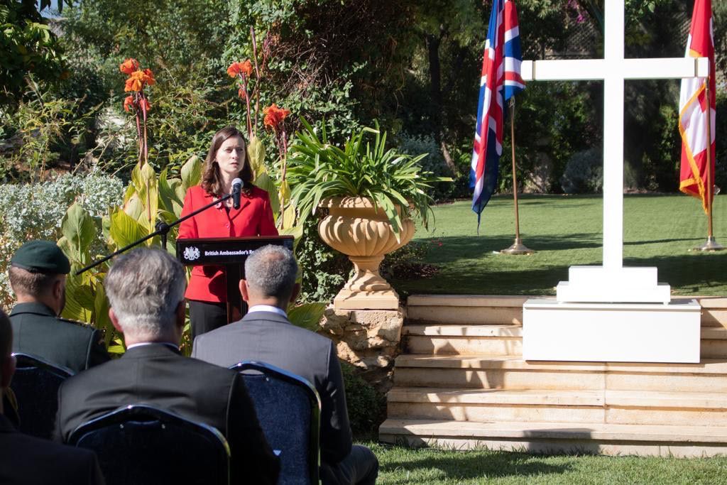 السفيرة البريطانية والسفير الكندي يقيمان حفل