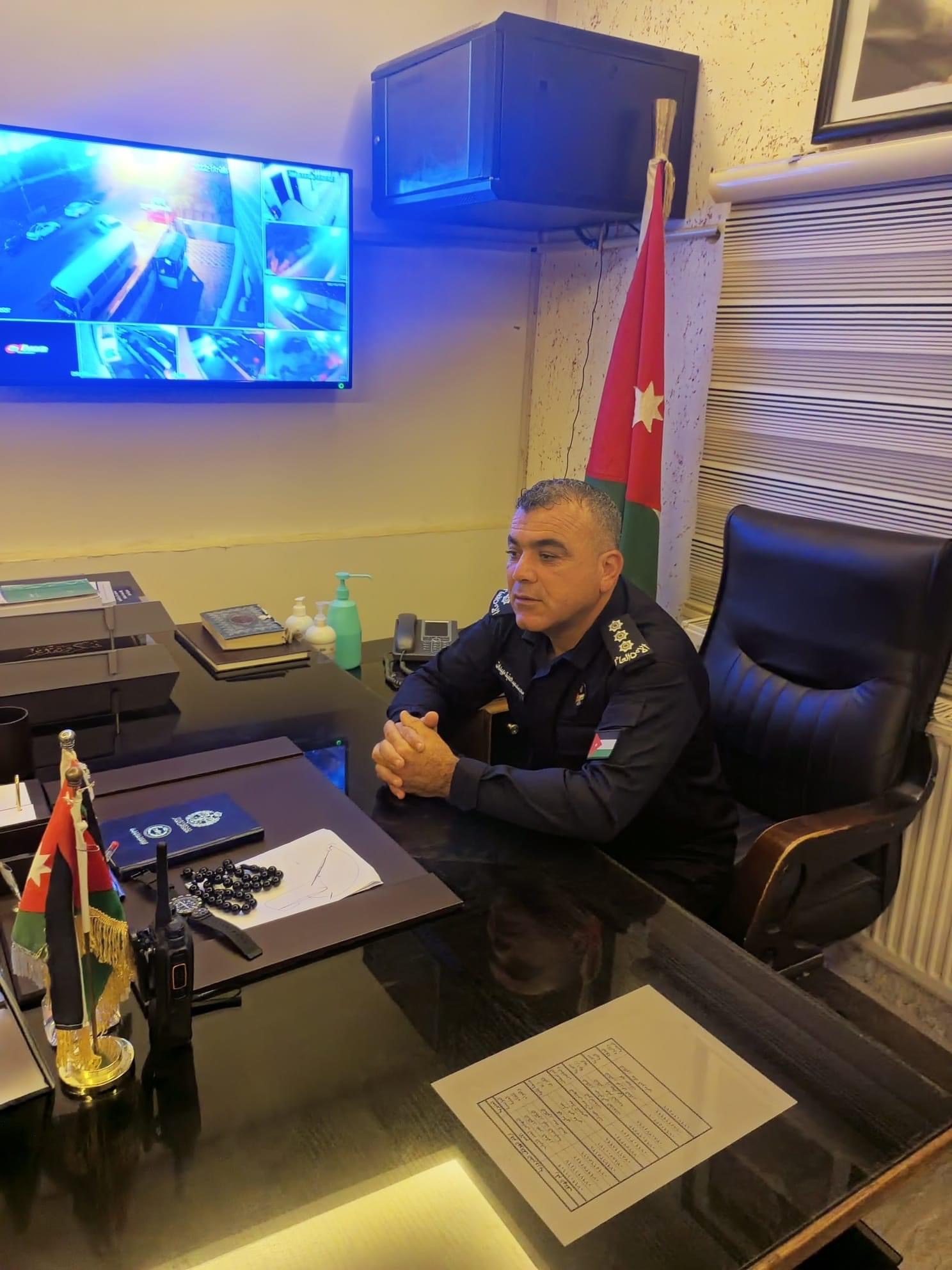 النقيب محمد مهيدات مبارك الترفيع