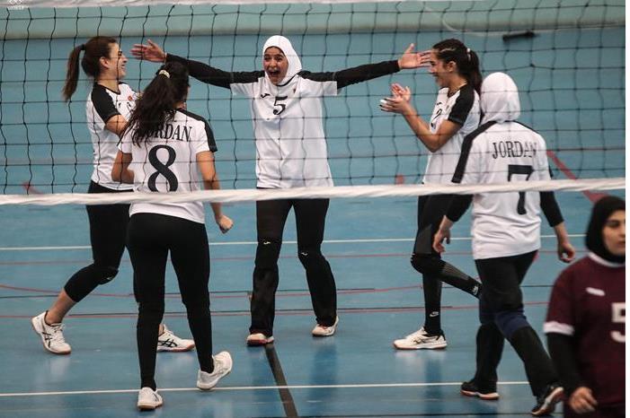 المنتخب الوطني للسيدات للكرة الطائرة يفوز