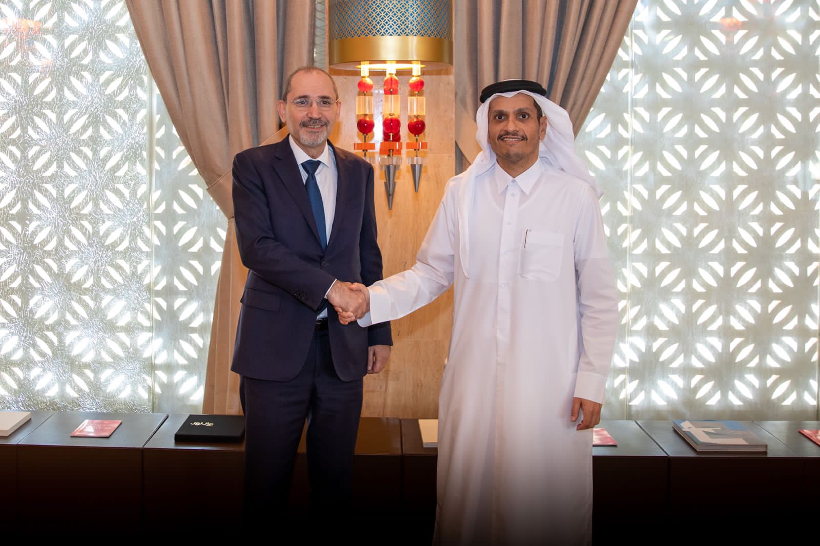 الصفدي في قطر.. ومحمد بن عبدالرحمن: