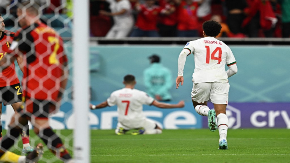 أسود الأطلس يهزمون بلجيكا 2-0 ويقتربون