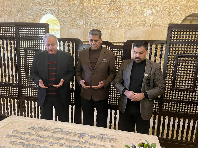 العبادي من ضريح الشهيد وصفي التل: