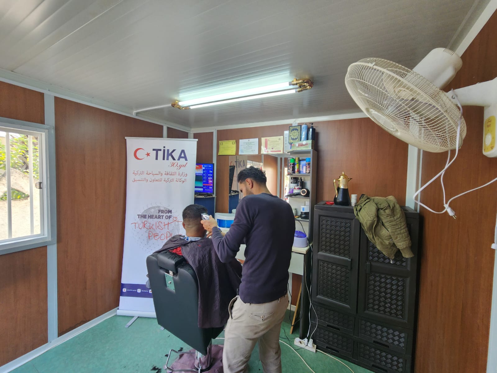 تيكا التركية تفتتح خمسة صالونات حلاقة