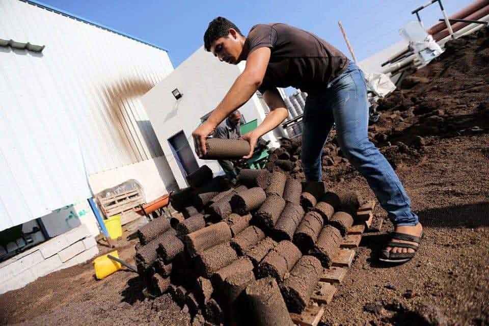 الجفت حطب الفقراء ووسيلة للتدفئة في