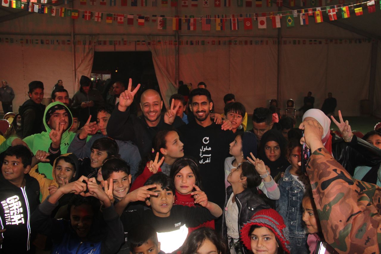 قطر الخيرية وشركاؤها يقيمون أمسية فنية