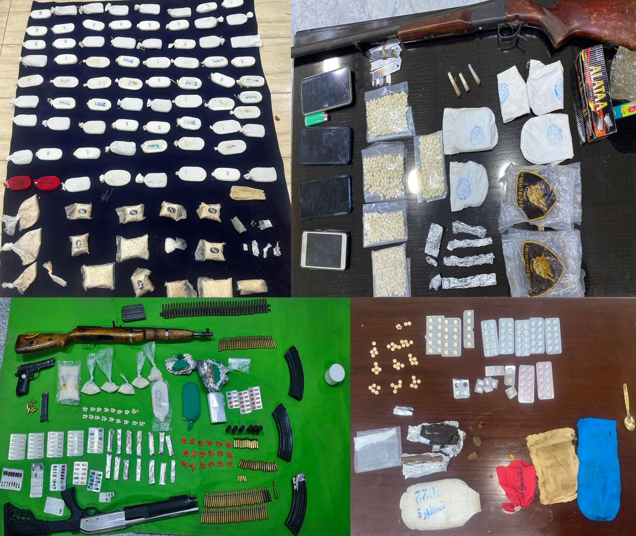 مكافحة المخدرات: تم ضبطهم في العاصمة