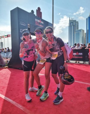 3 اردنيات يحققن برونزية مسابقة IRONMAN