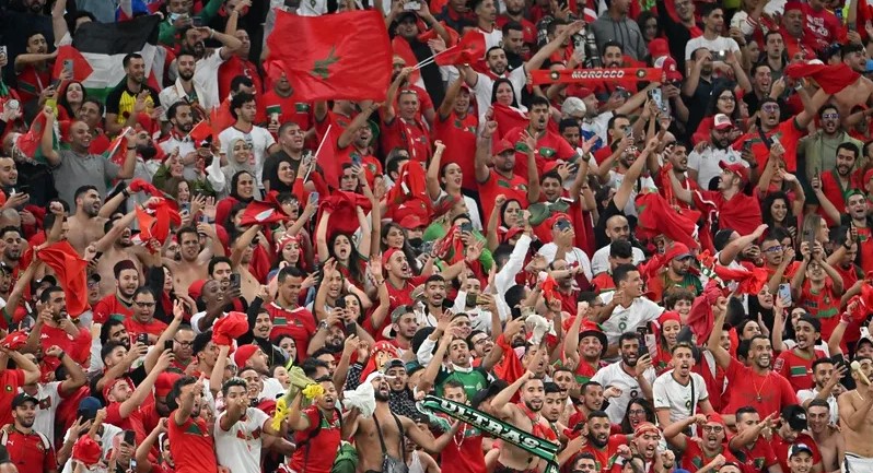 دعما لأسود الأطلس في نصف النهائي..