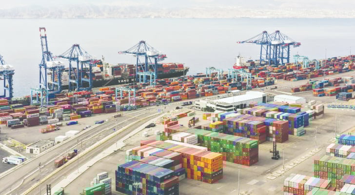 سلطة العقبة: حركة الشحن الداخلي تسير