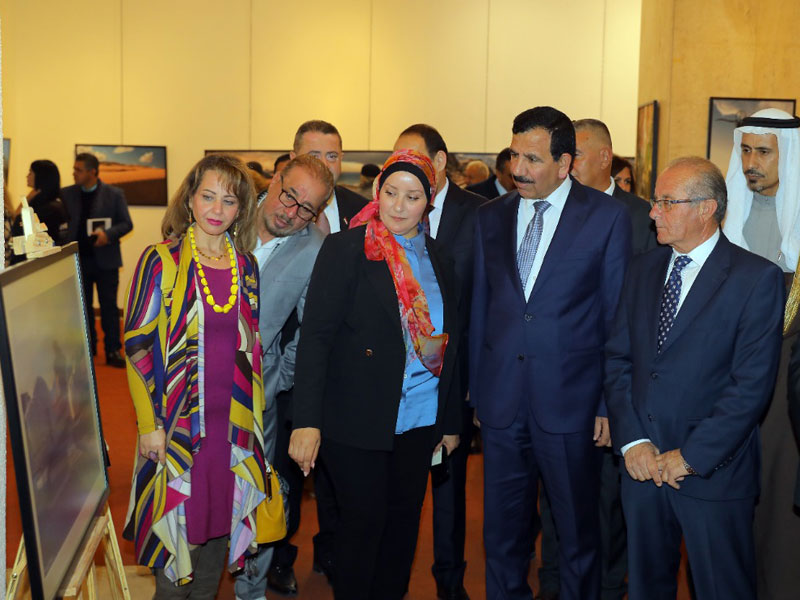 الخلايلة يرعى إفتتاح المعرض الفوتوغرافي الشخصي