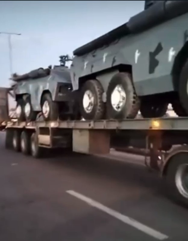 فيديو يظهر تعزيزات للأمن على الطرق