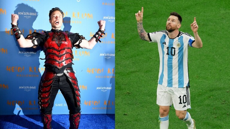 مالك تويتر ماسك يصور هدف ميسي