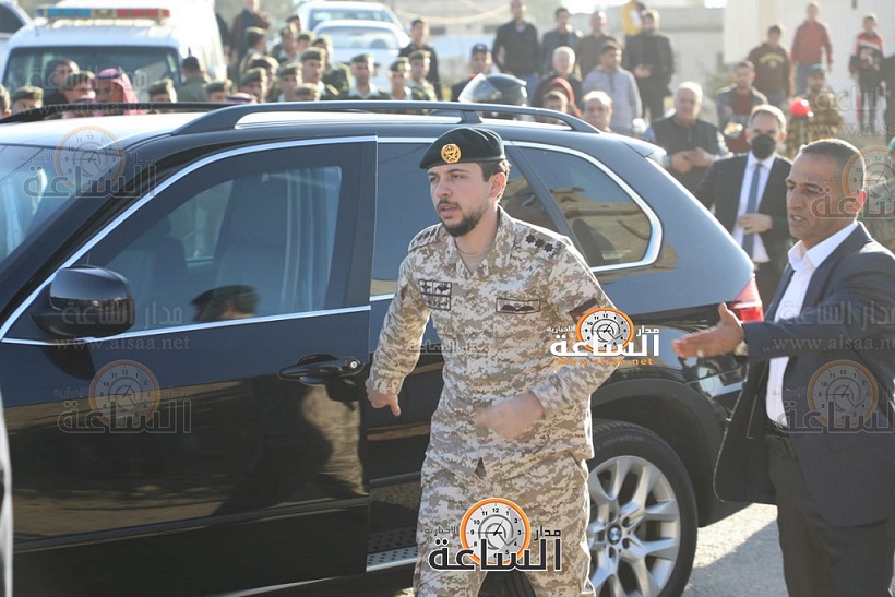 ولي العهد الامير الحسين يشارك في