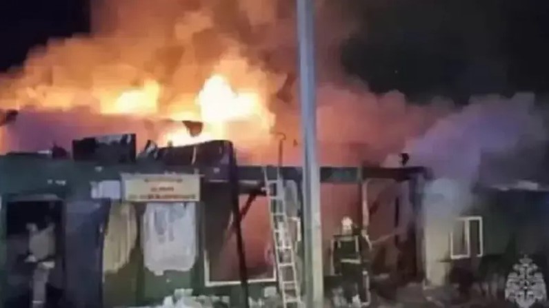 حريق يقتل 22 مسنا في روسيا..