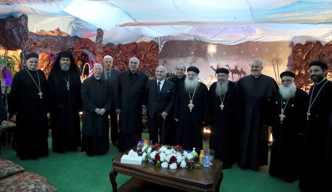 الأمير الحسن يهنىء رؤساء وممثلي الكنائس
