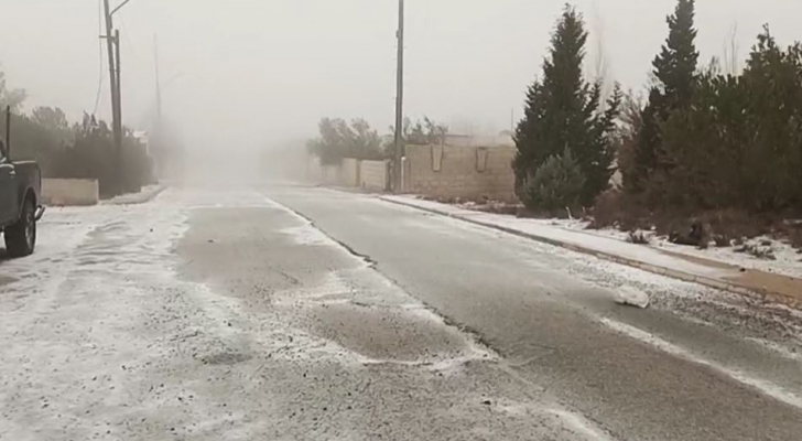 طقس العرب: تساقط للثلوج في الرشادية