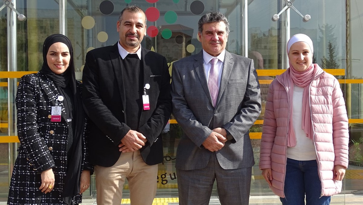 السرحان يستقبل وفدا من وزارة الاتصالات