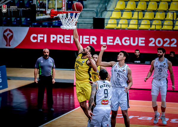 ذهاب دوري السلة يختتم الاثنين