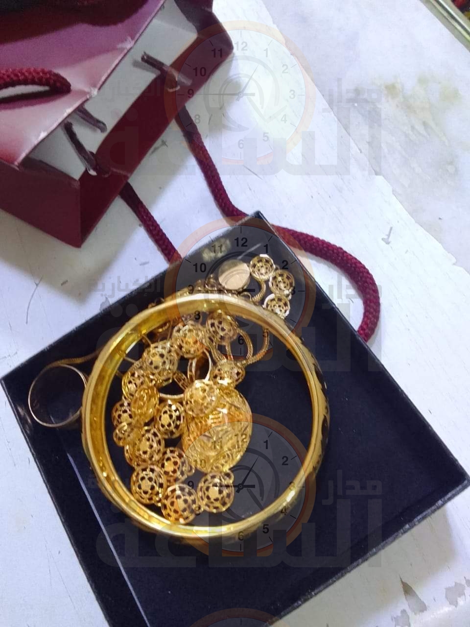 الوكيل المتقاعد عثامنة يعثر على مصاغ