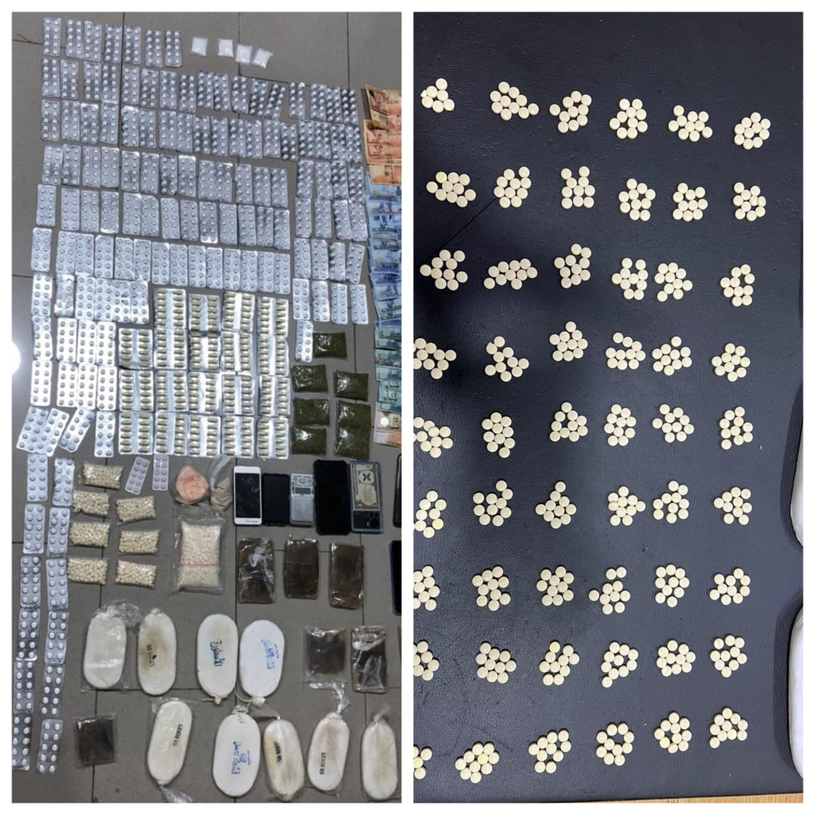 القبض على 11 تاجرا ومروجا للمخدرات