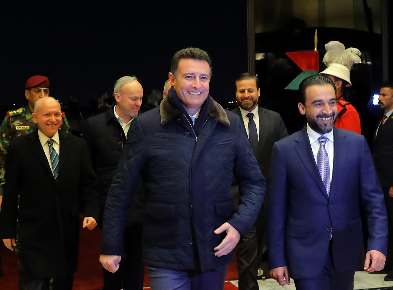 الحلبوسي يستقبل الصفدي في بغداد ورؤساء