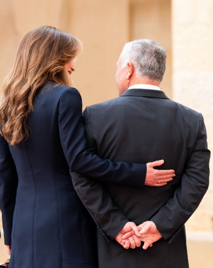 الملكة تهنئ الملك: ممتنة لكل يوم