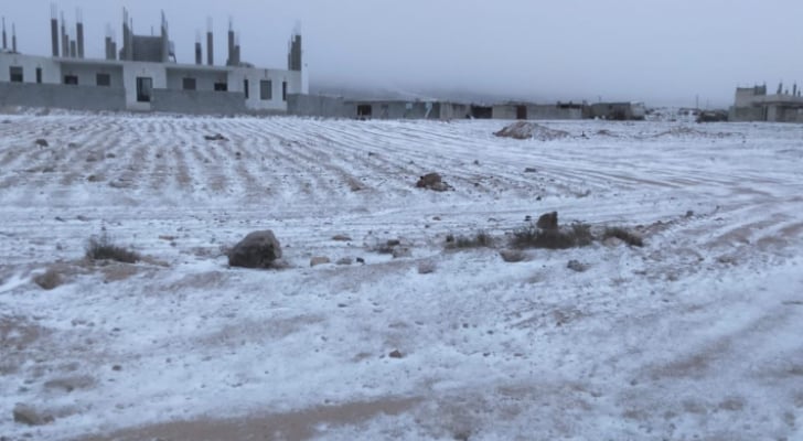 الأمن: تساقط للثلوج في منطقة رأس