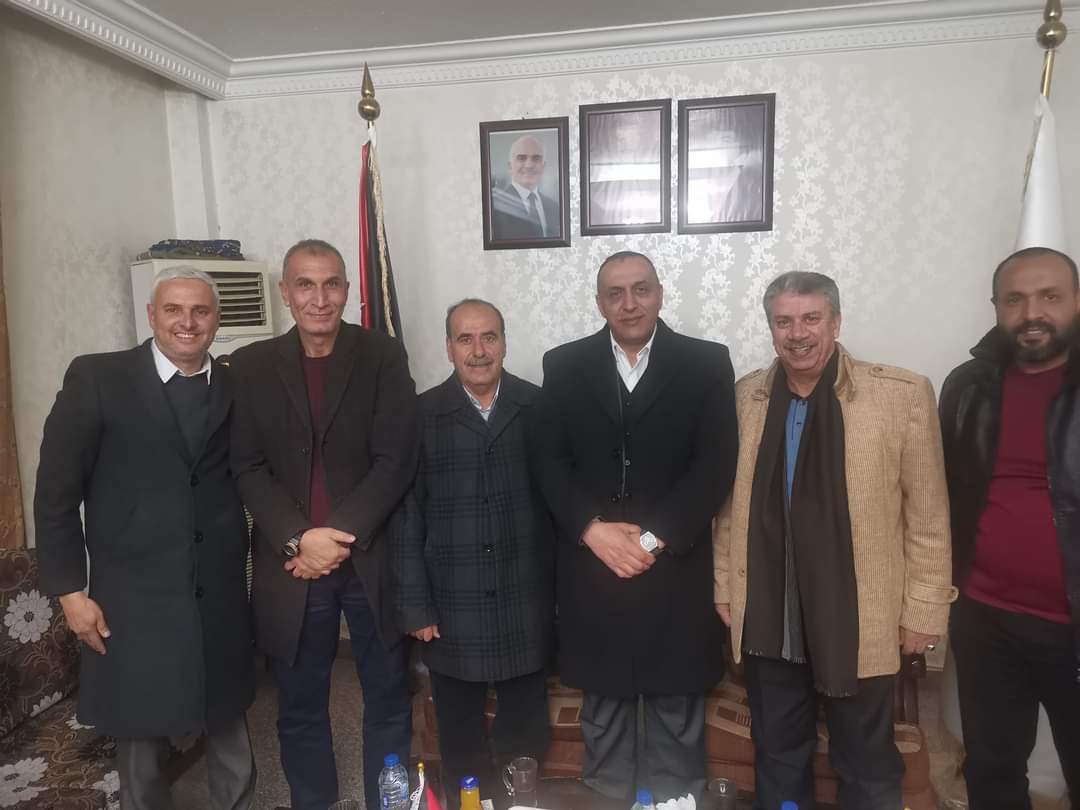 وفد من اتحاد كرة الطائرة إلى