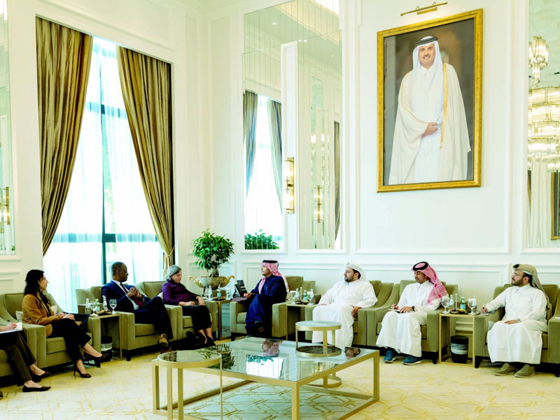 قطر تؤكد دعمها للوصاية الهاشمية على