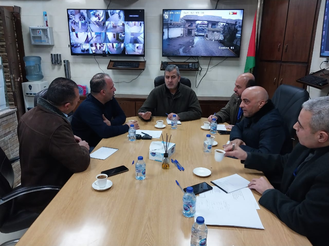 الخرابشة يتابع من مركز مراقبة (الطاقة