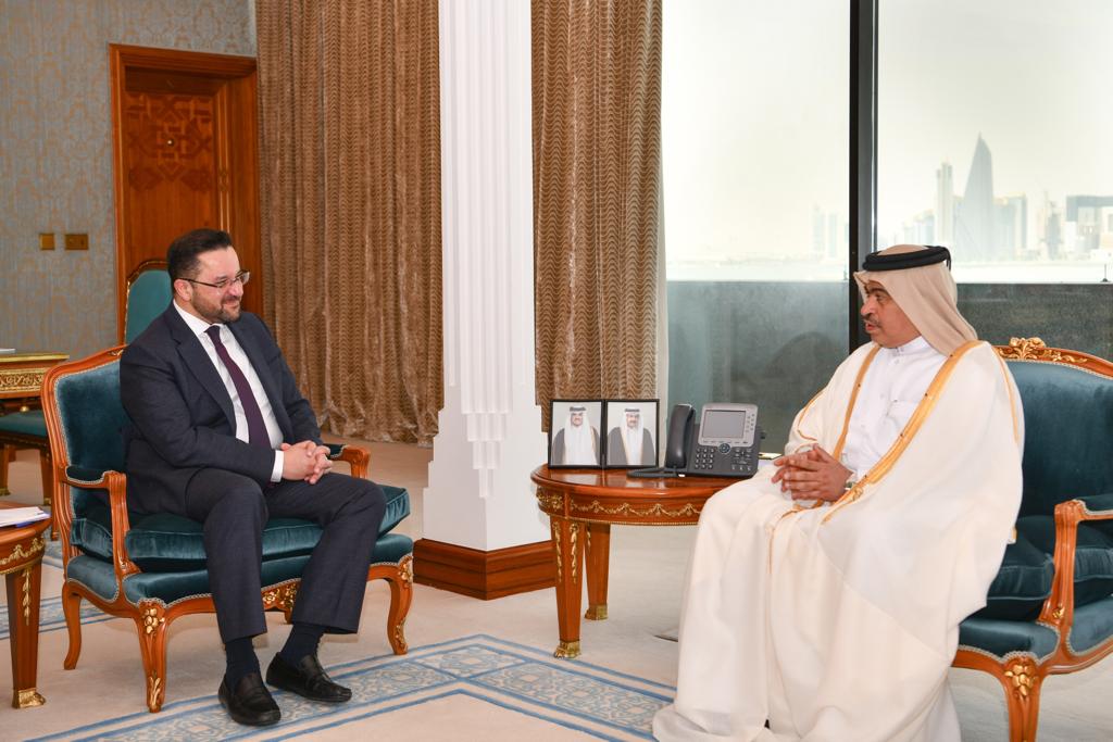 الأردن وقطر يبحثان سبل تطوير العلاقات