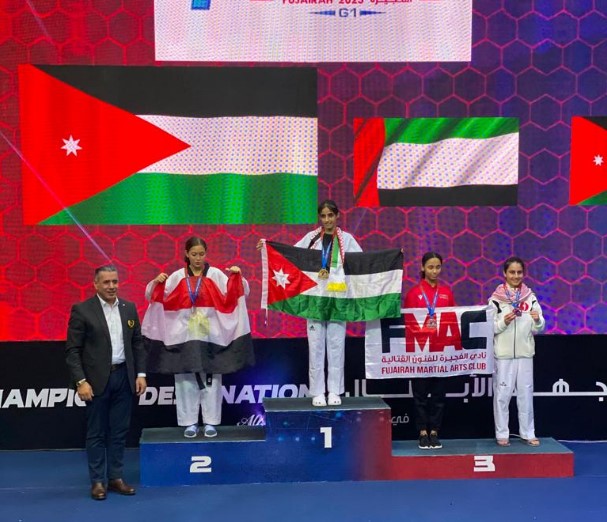 بطلة من ذهب.. لنا الفايز تتألق