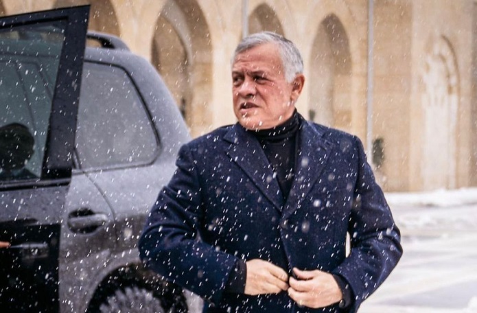 الملك عبدالله الثاني في صورة بـ