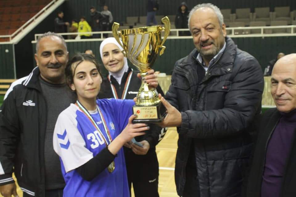 كفرسوم بطلا لليد للواعدات على حساب