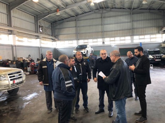 أبو السمن يتفقد ويوعز