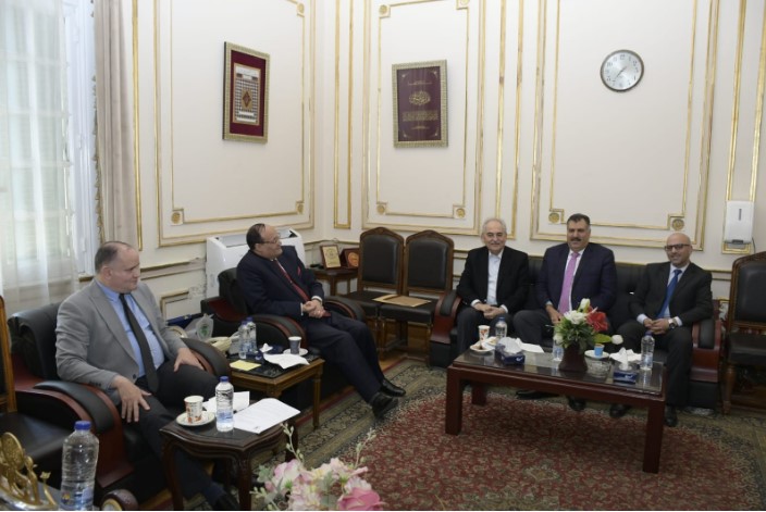 ‏الحباشنة يبحث تعزيز العلاقات الاكاديمية بين