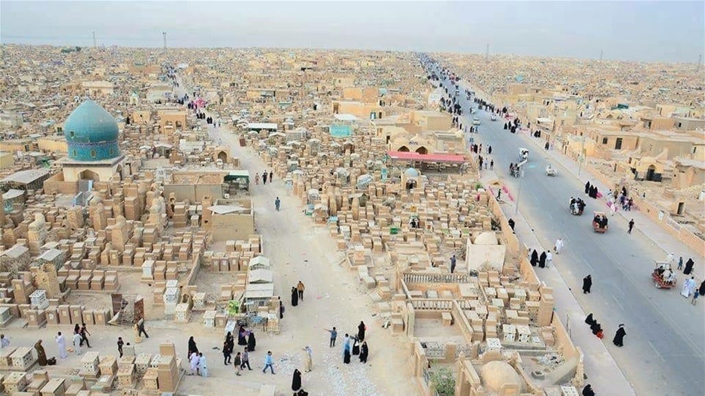مقبرة وادي السلام إحدى أكبر مقابر