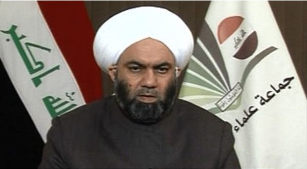 رئيس هيئة علماء السنة العراقية يساند