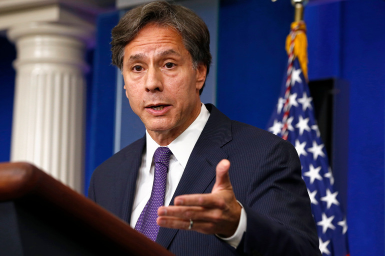 وزير الخارجية الأمريكي: اجتماع العقبة خطوة