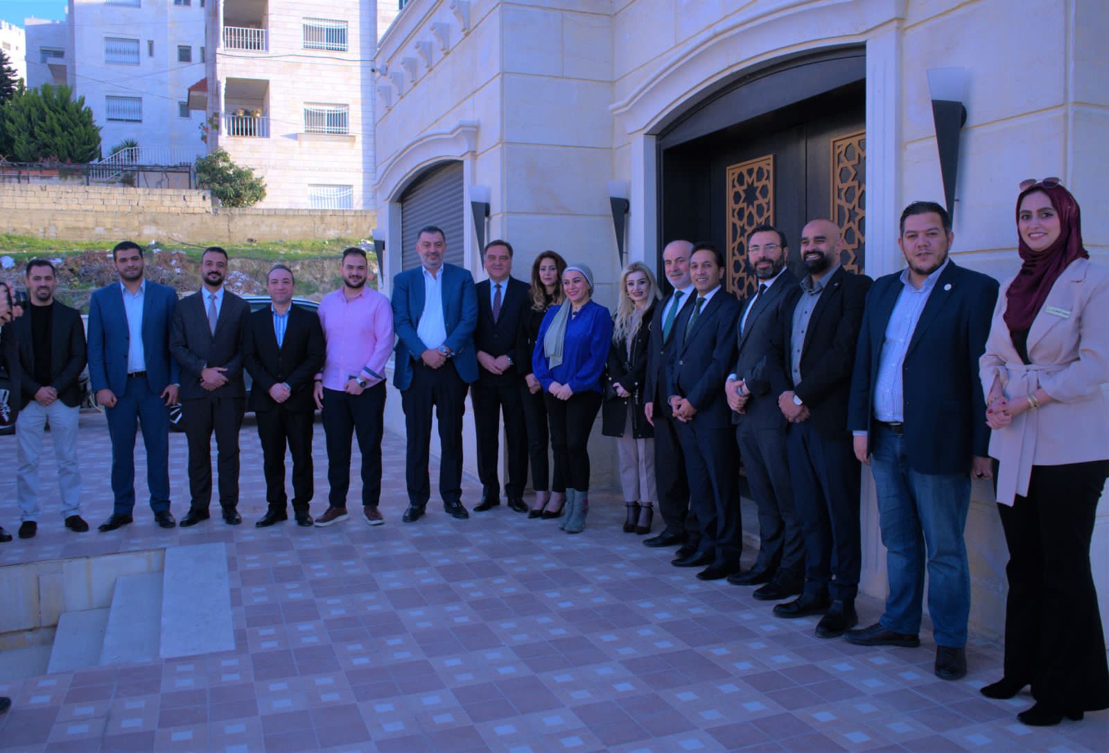 أعضاء تجمع قوى الإصلاح الديمقراطيّ الأردنيّ