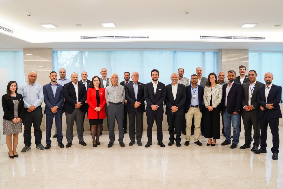 ولي العهد يزور شركة ProgressSoft.. صور