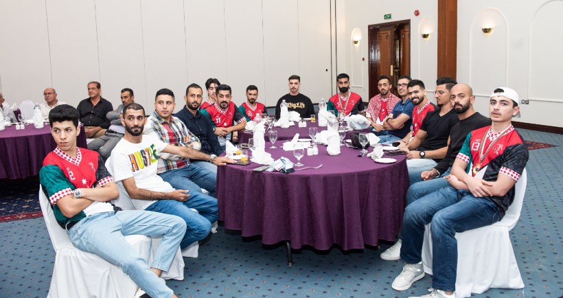 نادي الجالية الأردنية يكرم أعضاء الإنجاز