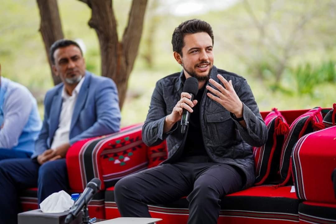 في حضرة الحسين بن عبدالله الثاني..