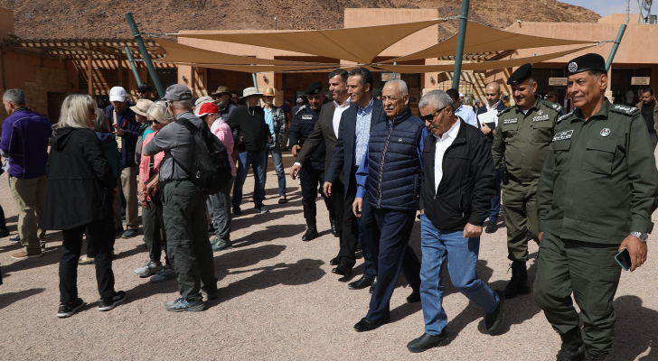 العيسوي يلتقي مجموعة من أهالي رم