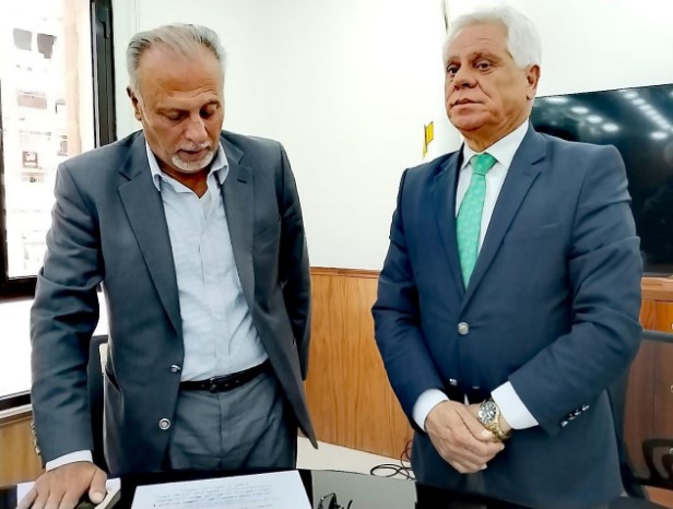 ملهم حداد يؤدي اليمين القانونية عضو