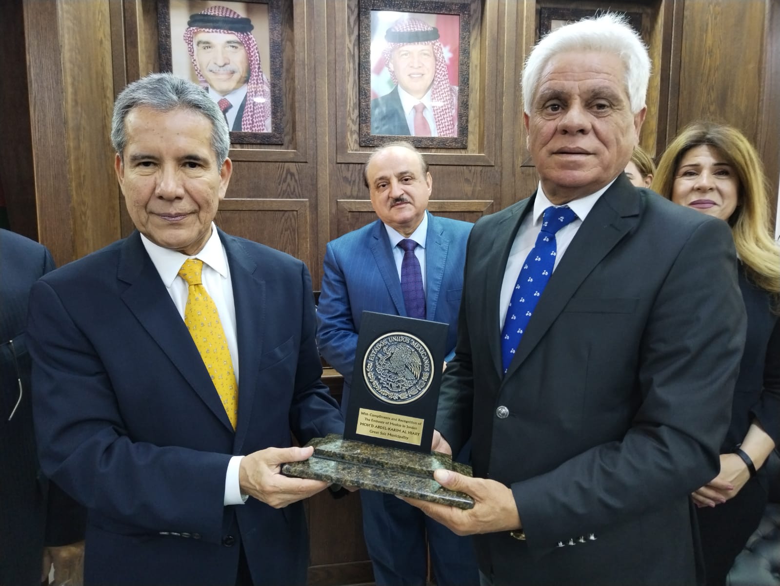 بلدية السلط الكبرى و السفير المكسيكي